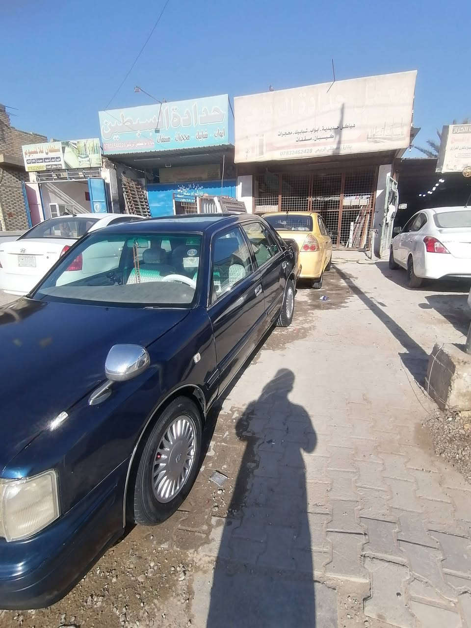 ♕سلام عليكم♕ خوان سياره راس الثور البيع موديل 99🔰 كدامك السياره جاهزه مجهزه بس  🔰 جديده مكينه كير كفاله السعر 70 وبيه مجال🔰 «***********» مراوس ترهم🔰
