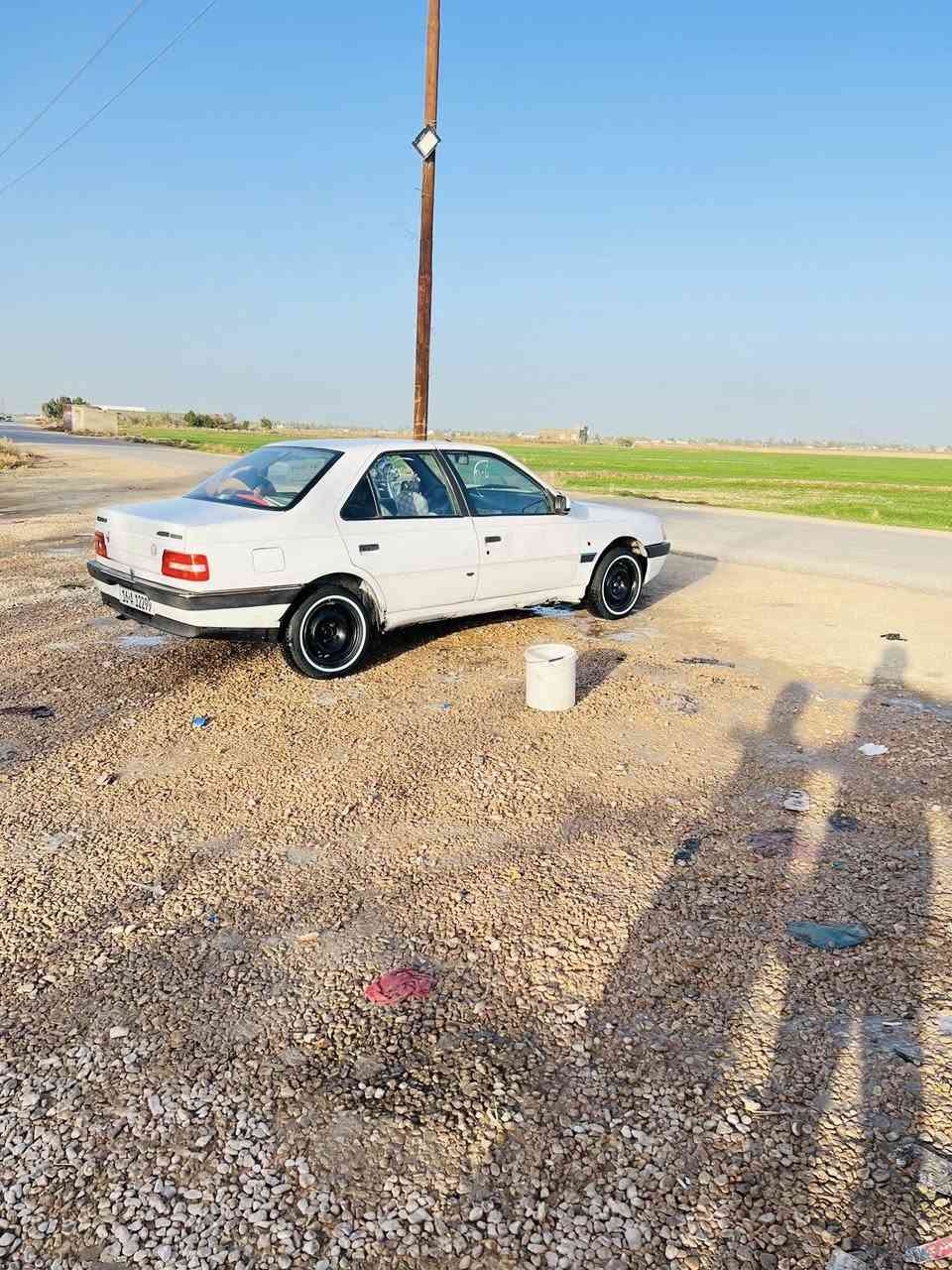 السلام عليكم 
بيجو  405 2012فرنسي 
تجفيت جديد حداديه جديده سياره جاهزه تخم تاير ابو الخطه 
بيه خياس بسيط المكان النجف المشخاب ***********
