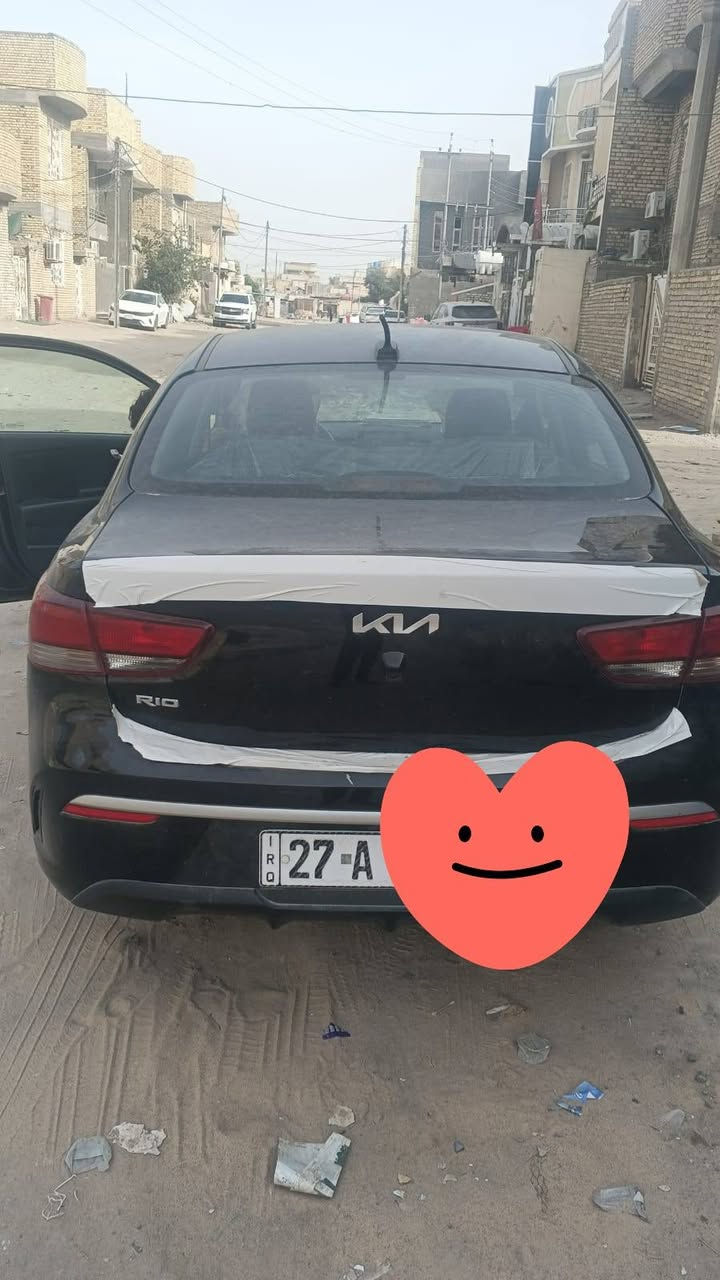 السلام عليكم كيا ريو مديل 2023 وارد أمريكي ضرره جاملغ فقط ومبدل جديد محرك 1600 ماشيه 28 الف 
بيع او مراوس بسياره عاليه السعر 125 وبيه مجال 
اخوان اني مكلف بالنشر السياره مو يمي هذا رقم صاحبه 
*********** الشراي يتصل عليه العنوان الناصريه المركز
