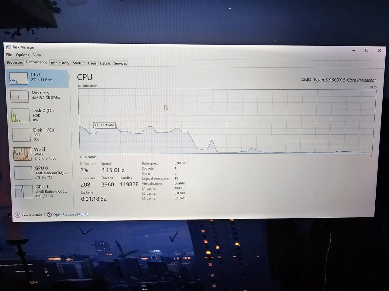 السلام عليكم
تجميعة  ddr5 للبيع بمليون و300 قفلللل
cpu r 5 9600x
GPU RX 6700 XT 12 GB
m.b b650 asus prime mk
ram kingson fury 16 5600
hard m.2 128+ 1t hdd
power splay 750 antec
كارت wifi من cudy
cace زكماتك atx


**إذا كنت صاحب هذا الإعلان وتريد حذفه لأي سبب، رجاءا أرسل رسالة إلى الدعم الفني**