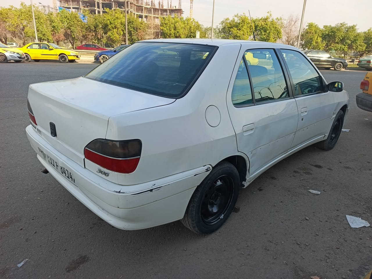 سلام وعليكم عندي بيجو ٣٠٦للبيع سيارة جديدة وما ماشية مكاني بغداد للاستفسار ***********
