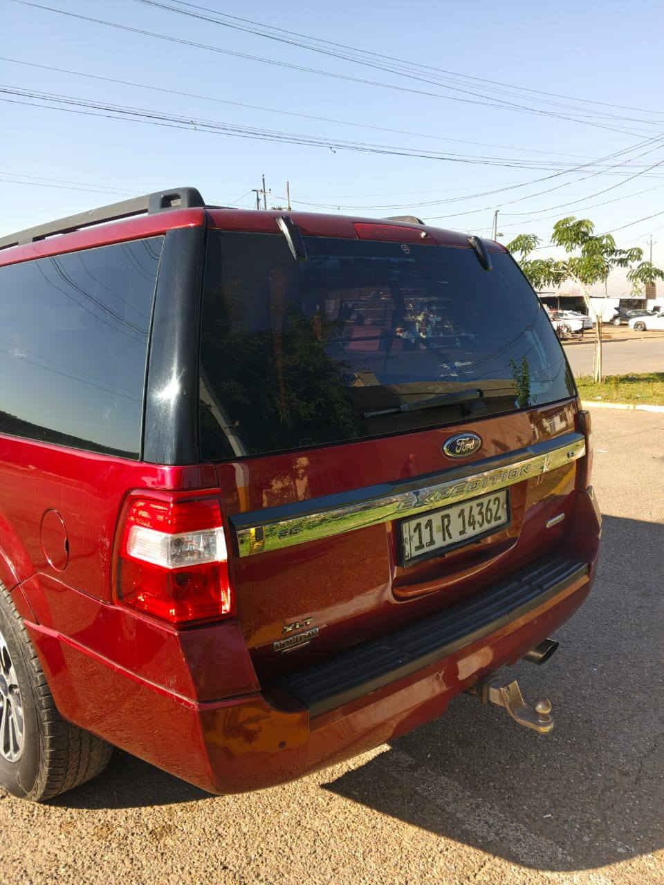 ‏Ford expedition  Lmited 2016
فورد اكسبديشن 
٧ راكب تبريد مركزى ٣ قطعه
محرك ٦ سلندر توين توربو 
حجم  محرك ٣,٥   محرك بالشرط ما مفتوح
سيارة بيه ٢ قطعة صبغ بدون دواخل بجم كبس 
******************
مواصفات
كشنات جلد
كشنات كهرباء
 كشنات  خزن 
كشنات تبريد
ستيرن تحكم كهربائيه
شاشه و كاميرا 
حساسات خلفيه
 رمز باب   
  صندوق شفط
***********************
گير محرك كهربائي بشرت مكفول 
سنوي رقم جديد تحويل بشرت *********** بعقوبة, ديالى
