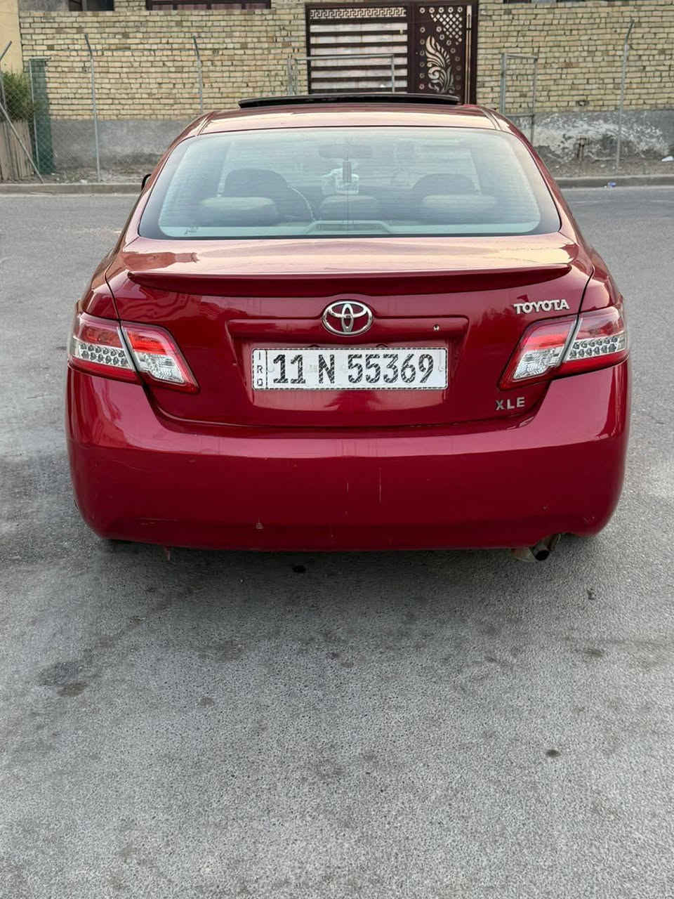 سلام عليكم
عندي كامري 2007 للبيع الرقم بغداد انكليزي بسمي السياره وارد أمريكي ضربتها جاملغ امامي  البنيد فقط امبدل السياره ليبل واحد  مصبوغه عام  أثر جراد  اي استفسار على الوت ساب ***********
