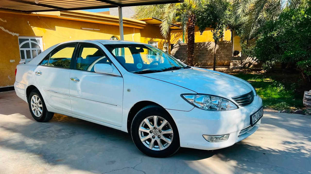 كامري 2006 خليجي 4 سلندر
محرك 2400ccالمرغوب 
داخل لونين 
صاج 
جام كهرباء 
بيه قطعتين صبغ جاملغات خلفيه 
وبيه 3 بيبان كلير 
فقط جاملغ واحد بي دواخل والبقيه بدون اي دواخل 
سعر 90 وبيها محال 
السياره كامله بدون نقص ان شاء الله 
مكان السياره بغداد 

***********
