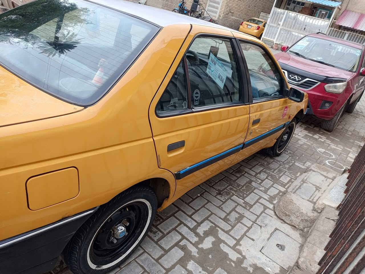 سياره بيجو روى للبيع المكان بغداد الطوبجي جاهزه من كلشي السعر 30 رقم بابل انكليزي مشروع وطني الاتصال على الرقم ***********
