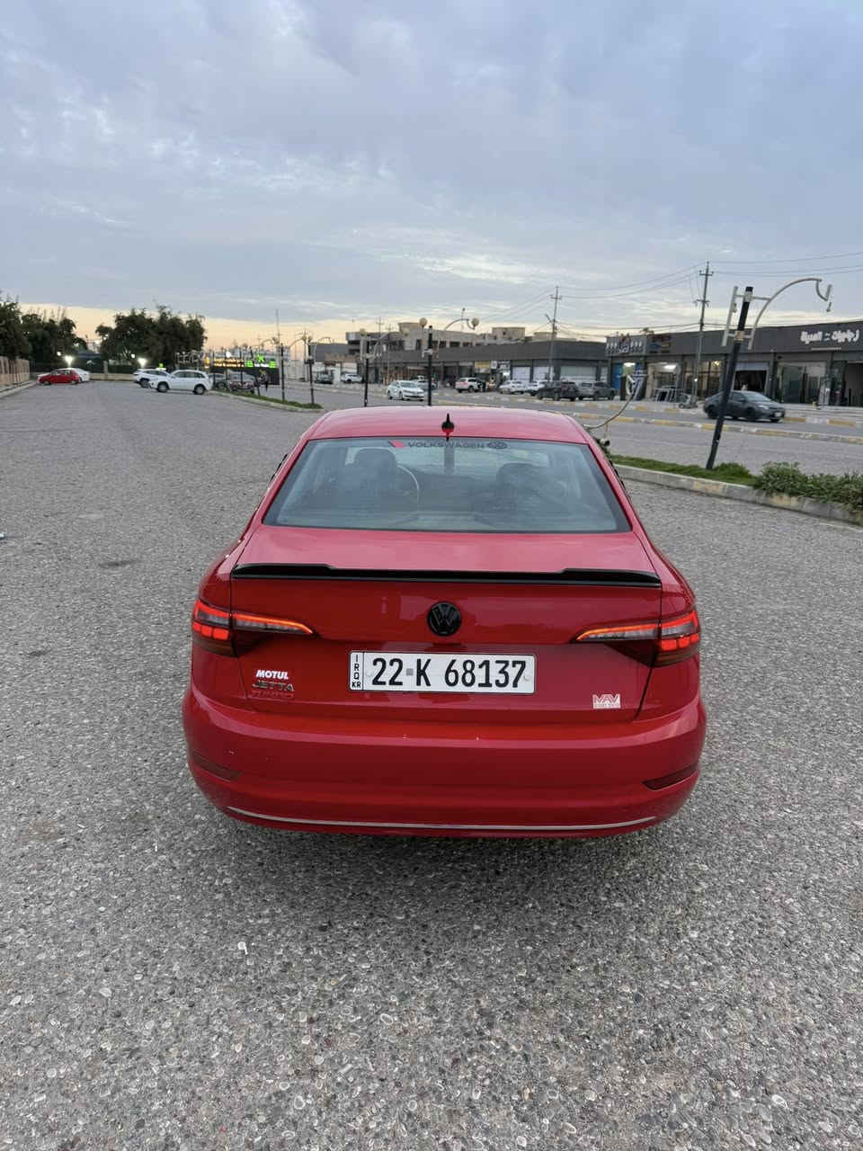 السلام عليكم
فولكس واگن جيتا 2019
مواصفات S
نظيفة بدون صبغ ضررها دعامية خلفية فقط
وارد امريكي ماشية 62 الف ميل
سيارة مثل ما مبينة بالصور نظيفة ومال بيت
بدون اي نقص كاملة مكملة
*********** السيارة بكركوك
سنوية بأسمي وبطاقة بنزين
تحويل ثاني يوم
بالنسبة للسعر 160 ورقة
وبيها مجال للشراي
لطفاً لا تقارنها بالمهجومات والراكضات
كلشي موجود بالسوك بسعره❤️
