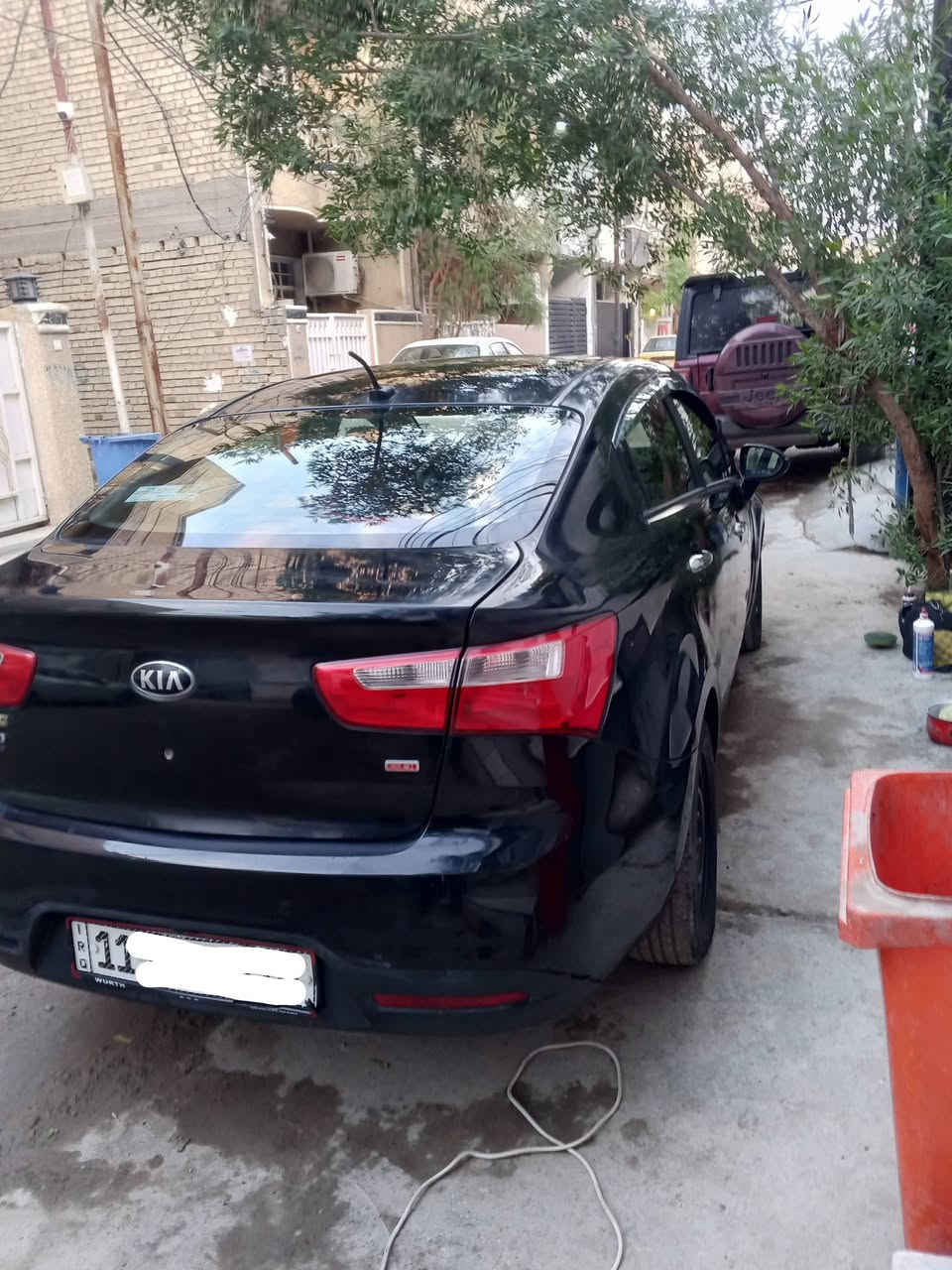 كيا ريو رقم بغداد دولي سنويه هزه جديده وارد امريكي محرك 1600 السعر 84 موبايل ***********
