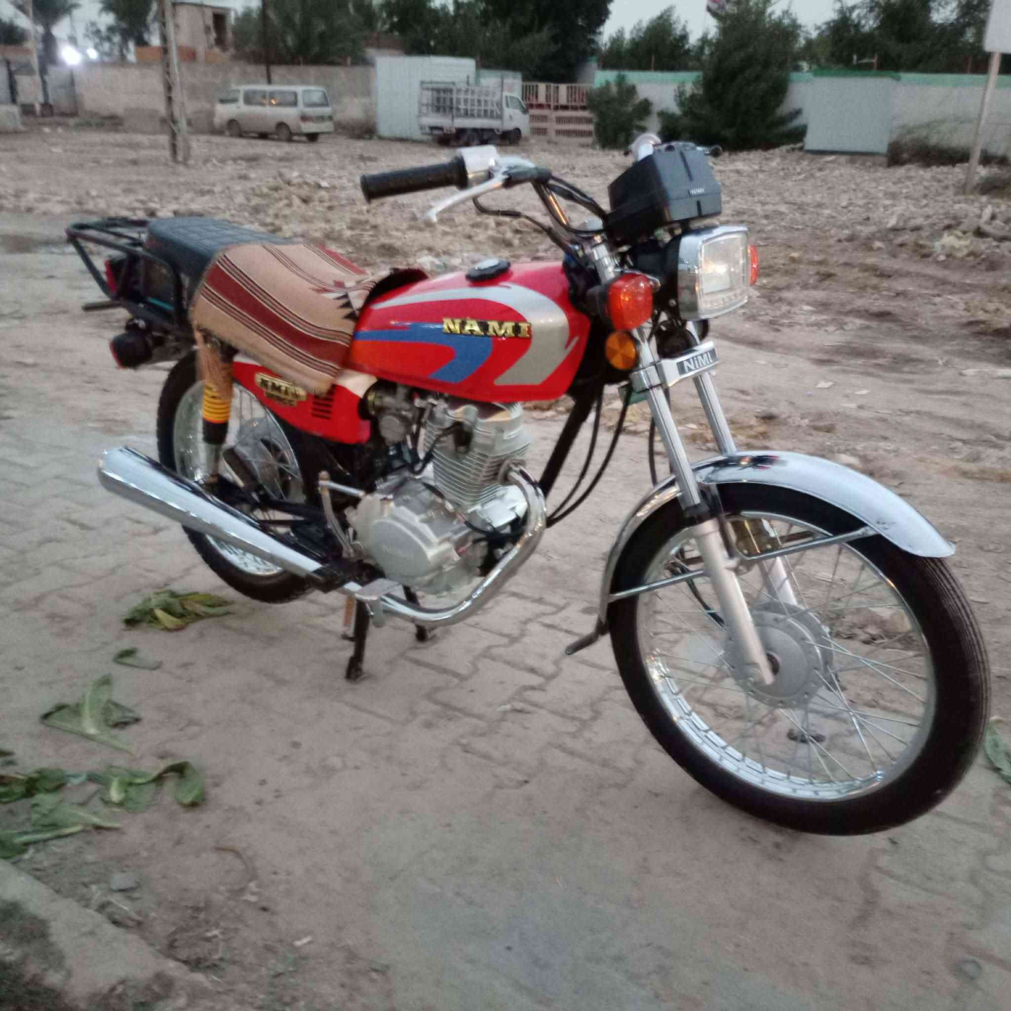 السلام عليكم دراجه نامه 25 امتياز اوراق سكنر دراجه مقفوله محرك ما مفتوح مكان احله  شارع 80 السعر خاص ***********
