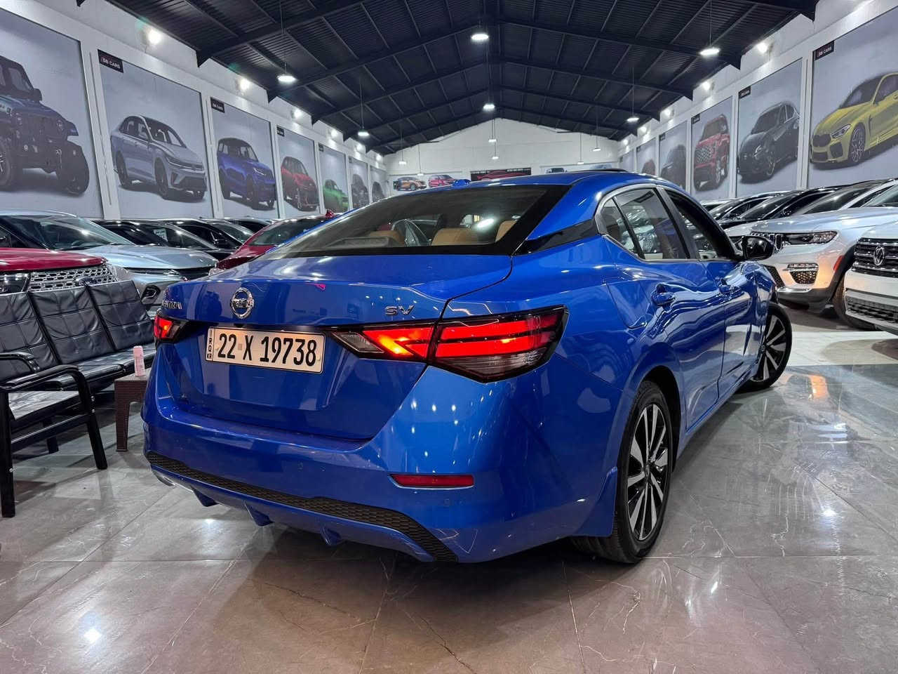 Nissan Sentra 2023
❌للاقساط مقدمة ٧٠$ ورقة🔥
***********
***********

سيارة شكل جديد 2023
مواصفات +SV
فتحة
داخل زعفران 
وياله ١٩
رادارات ٣٦٠ درجة
اوتو هولد
بصمة
تشغيل عن بعد
كيج الكتروني
تبريد قطعتين
تحكمان ستيرن
❌٣قطع صبغ 
 إرباكات سستم💯/💯
موجودة 📍اربيل معرض S.B cars🚘
❌خدمة الأقساط بدون ضمان و كفيل 
يشمل جميع موطن عراقي 

***********
***********
