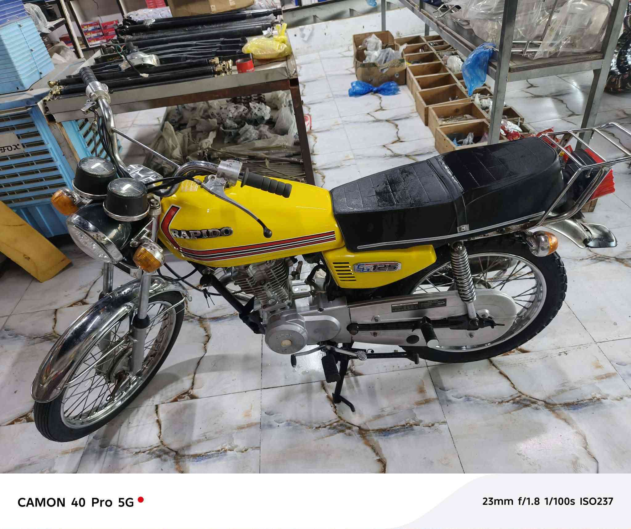 السلام عليكم دراجه البيع ايراني اصلي كلك نضافه فول احله من الصوره السعر 375 الف دينار وبيه مجال حك الجيه ‏‪***********‬‏
