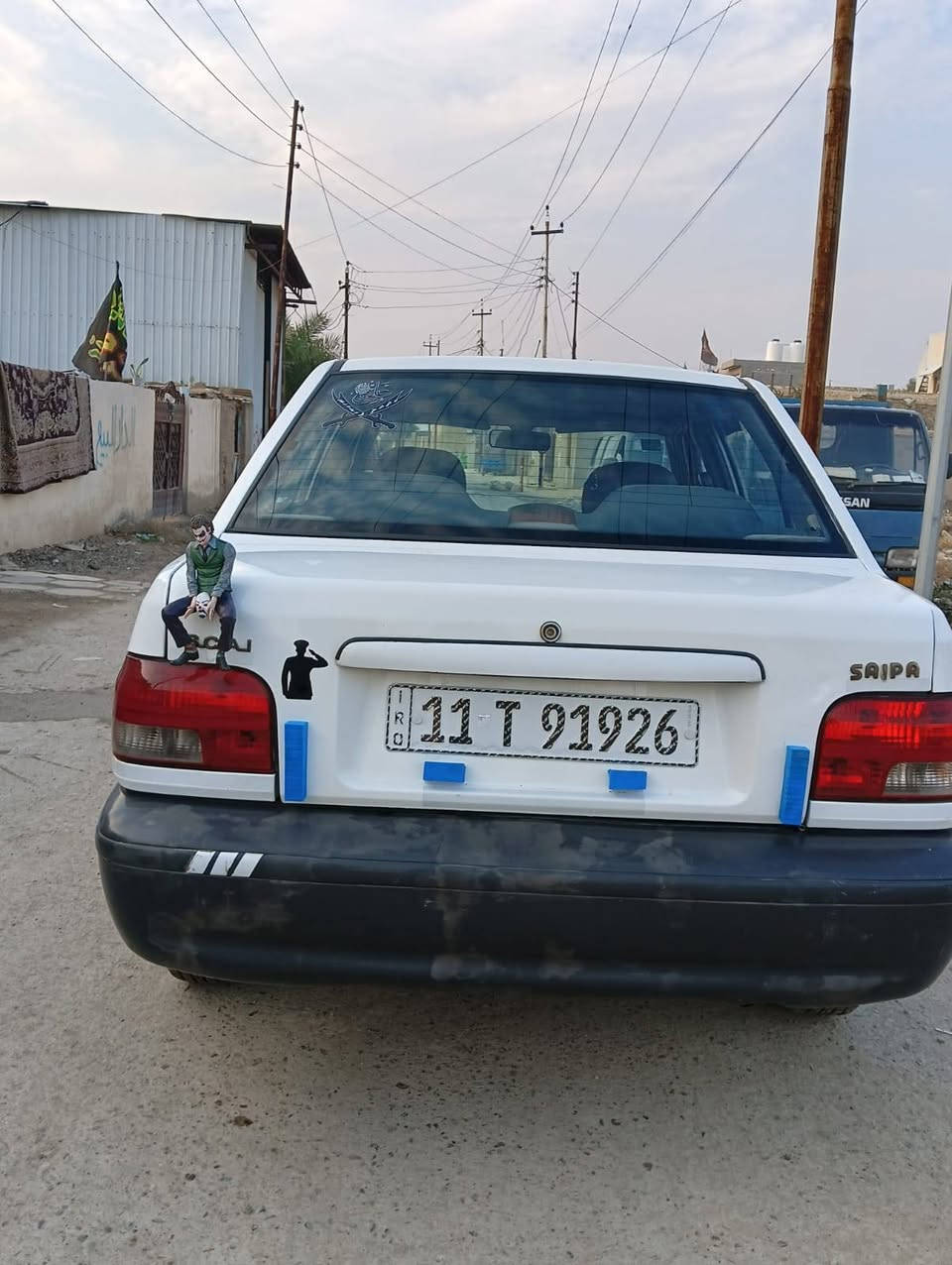 سايبة ٢٠١٨ مكفولة من كلشي حته بارد مابيها شواصي بلادية استخدام بيت  بدون نقص برغي تخم تاير تبريد ثلج كلج جديد ماشية ١٠٠ بسمي مكان بغداد حي اور السعر ٥٧... ***********
