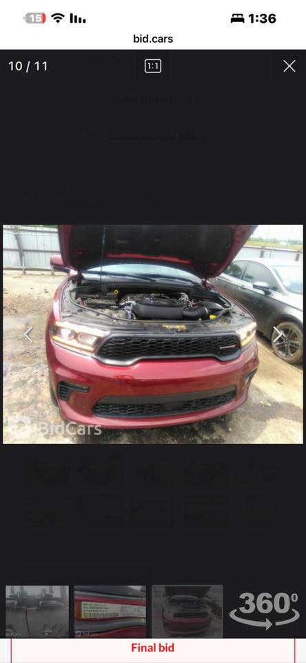 السلام عليكم
دوج دورنكو 2022 مواصفات gt بيع  
رقم بغداد حره باسمي مشروع وطني مداور ثاني يوم وباي محافظه
المواصفات
✅️ مكينة 6 سلندر 3600 
✅️ كير 8 نمر 
الكير والمكينة كفالة ع الشرط
✅️ بصمة ابواب وتشغيل
✅️تشغيل عن بعد 
✅️ الستيرن بي تدفئه وتحكماته كلهن يشتغلن
✅️ شفتات بالستيرن 
✅️ الكشن شامو وجلد وتحكم كهرباء السايق والصدر 
✅️ حفظ وضعيات الكشن للسائق 
✅️ تدفئه كشنات سائق وصدر والكشنات الخلفيه
✅️ شاشة كبيرة 
✅️ كامرة خلفية 
✅️ حساس خلفي 
✅️ تحذير الاصطدام خلفي واوتو بريك خلفي 
✅️ تبريد ثلاث قطع مناخين منفصلات 
✅️ جنطه كهرباء شفت  
✅️ المرأه الجانبية قلاب مع البك مع اشارة بالمراية 
✔️ السعر 285
✅️ ماشية 30 الف ميل
✅️ بعد بيها هواي مواصفات 
حادثة سرقه اجزاء داخليه


**إذا كنت صاحب هذا الإعلان وتريد حذفه لأي سبب، رجاءا أرسل رسالة إلى الدعم الفني**