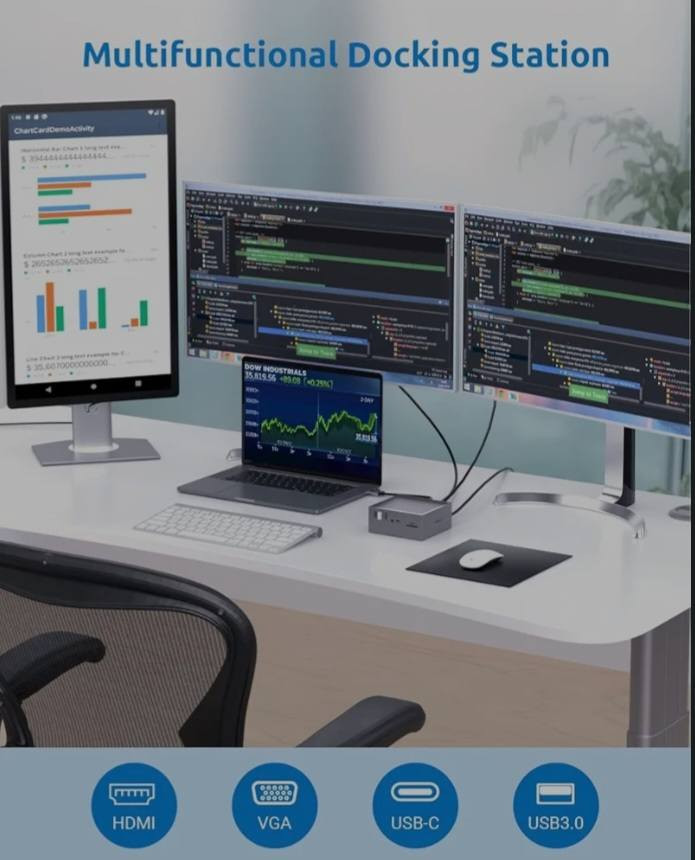 قاعدة شحن مزدوجة 16 في 2 بمنفذ USB C من كيو اي واي او لجهاز ماك بوك برو اير (ليس لـ M1) ومنفذ HDMI مزدوج 4K وVGA و6 USB وRJ45 وقارئ بطاقات SD/TF وشاشة ثلاثية لماك او اس مع ثاندربولت 3


**إذا كنت صاحب هذا الإعلان وتريد حذفه لأي سبب، رجاءا أرسل رسالة إلى الدعم الفني**