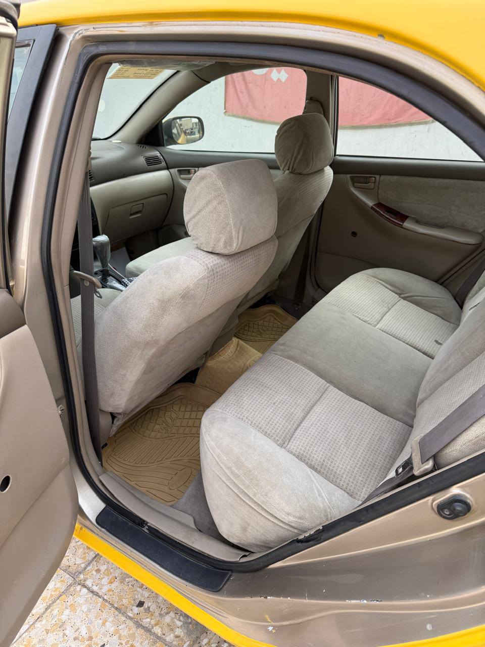 السلام عليكم كورلا نحلة 2008 رقم ديالى باسمي مصفرة هية وغرامات حادثها جاملغ خلفي فقط سيارة جاهزه وجديده  صبغه جديده محرك وكير مكفولات تخم تاير جديد حداديه جديده السعر 80 ورقه العنوان بغداد حي النصر ***********
