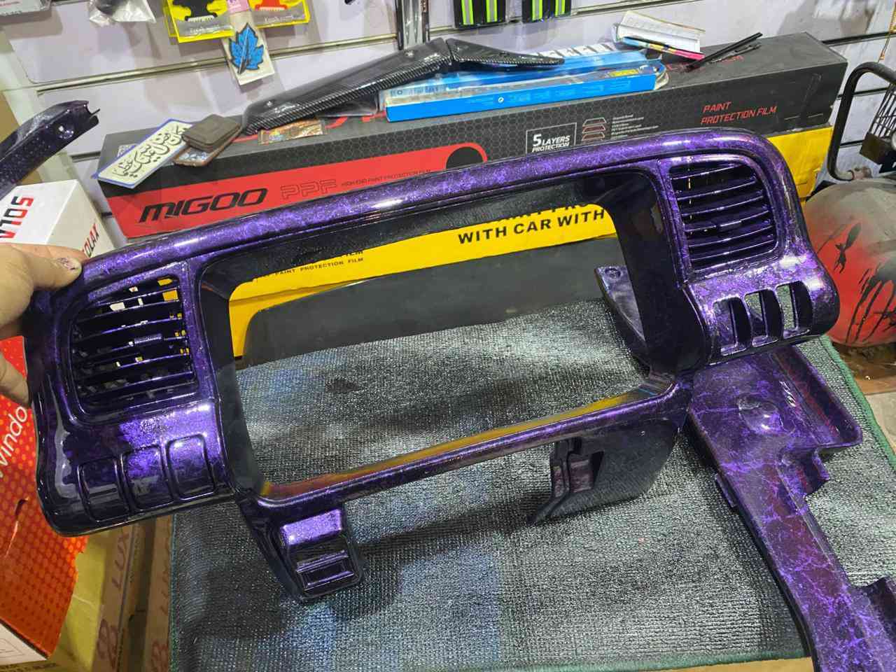 بسم الله ماشاء الله ❤️ 
تجديد دواخل السيارة فى الكامل طباعه مائيه رخام 🏔️
انتظرونا .
الابواب والطابلوة 💪
#خمسه_وجاى


**إذا كنت صاحب هذا الإعلان وتريد حذفه لأي سبب، رجاءا أرسل رسالة إلى الدعم الفني**