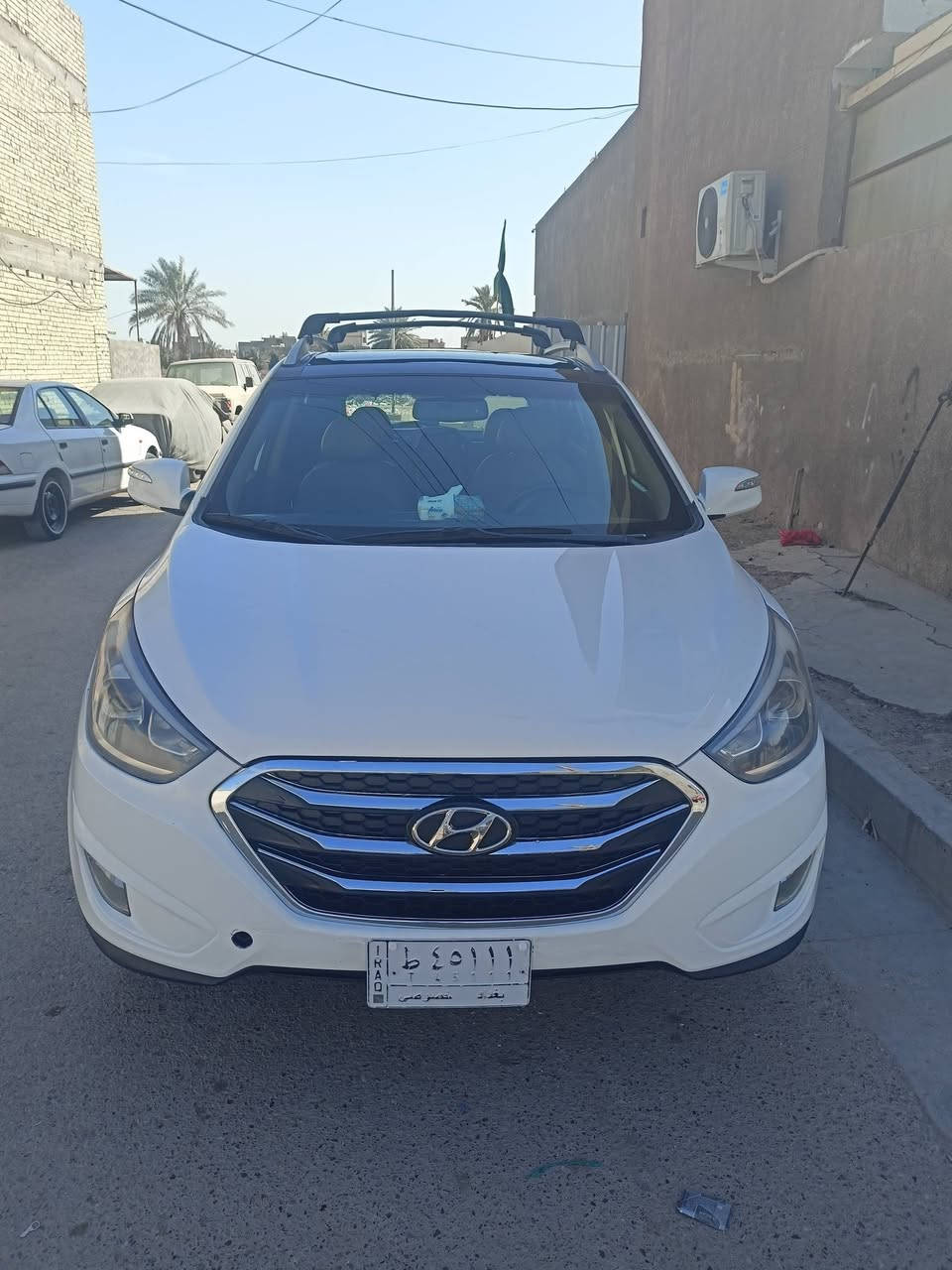 من رخصت مديرالكروب
توسان امريكي موديل 15 فول مواصفات داخل جلد جوزي 
حادث بنيد وجاملغ ايمن بدون دواخل بيه 3قطع صبغ ابيع حزام السياره ماشيه 100الف موصفات بانوراما جلد حساس خلفي كشن كهرباء شاشه بلاديه تحكم4جهات ايكو مكينه 2400 سياره جاهزه من كلشي صدري خلفي امامي تخم تاير السياره بغداد السعر 142الي ميشتري ليعلق كلشي اكو بل سوك سياره مال جناي رقم بغداد مصفره مرور سنويه لغايت 28 رقم تلفون *********** ابو جراح
