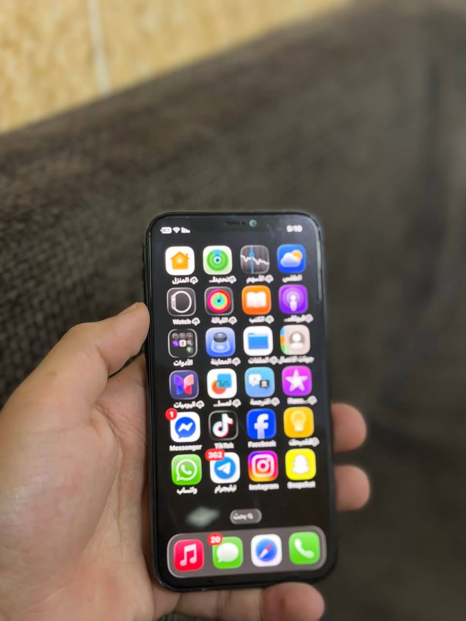 ايفون 11 برو
ذاكرا 256 
بطاريه 100 
نموذج M
نضافه فول 
مبدل شاشا وبطاريا اصليات
كامرات فول شاشا 3 خيار
السعر 170 
بي مجال حك جيا فقط


**إذا كنت صاحب هذا الإعلان وتريد حذفه لأي سبب، رجاءا أرسل رسالة إلى الدعم الفني**