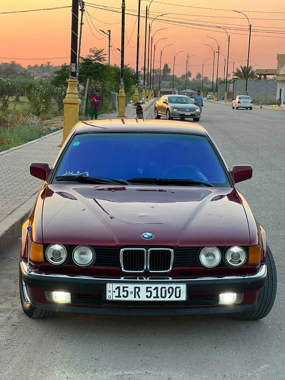 ‏سلام عليكم بي أم 730 اصل سنويةوبليته سنوية إلى 29 هزة جديدة موديل 92 تبريد شغال حدادي ايه 75تخم تاير جديد سيارة كفالة عامة من حادث مكان السيارة بغداد📍***********

