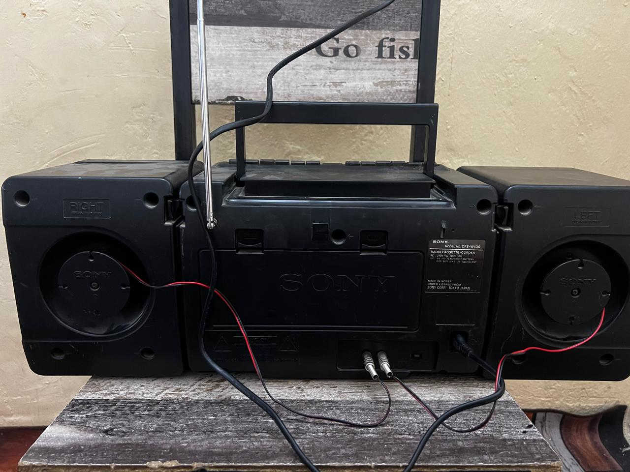 السلام عليكم مسجل سوني ياباني جدا نظيف دبل كاسيت راديو شغال كله للبيع بسعر 55 الف يوجد توصيل


**إذا كنت صاحب هذا الإعلان وتريد حذفه لأي سبب، رجاءا أرسل رسالة إلى الدعم الفني**