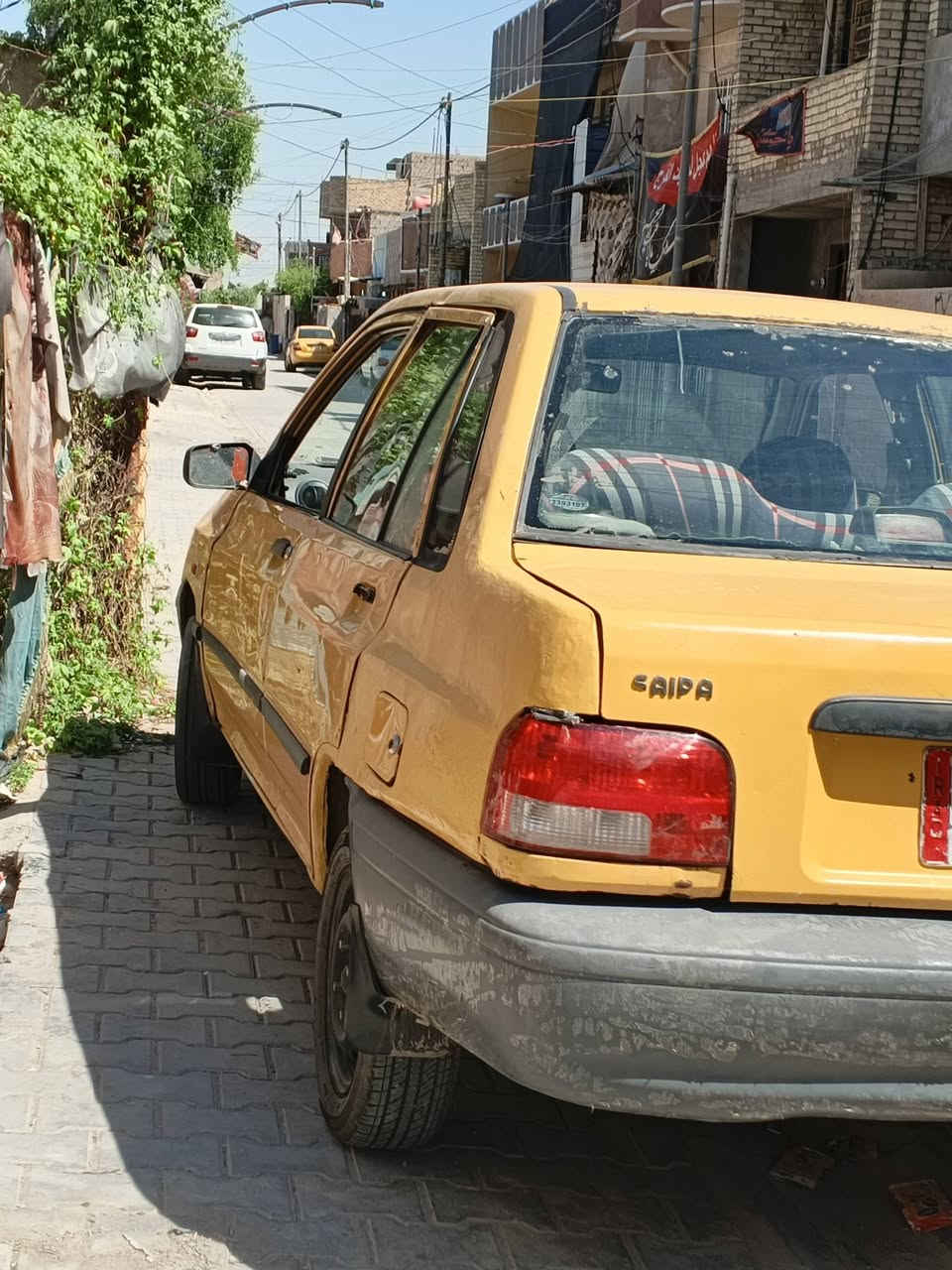 سايبه موديل 13 ابيع عل حطتها بيها تبخير خيط ويرادلها صدر بيها سنويه بس راعيها ما موجود مكانها بغداد الشعب سعر 10 اكفلك عشائر وسرقه وتكاتبلك عليها 
***********
