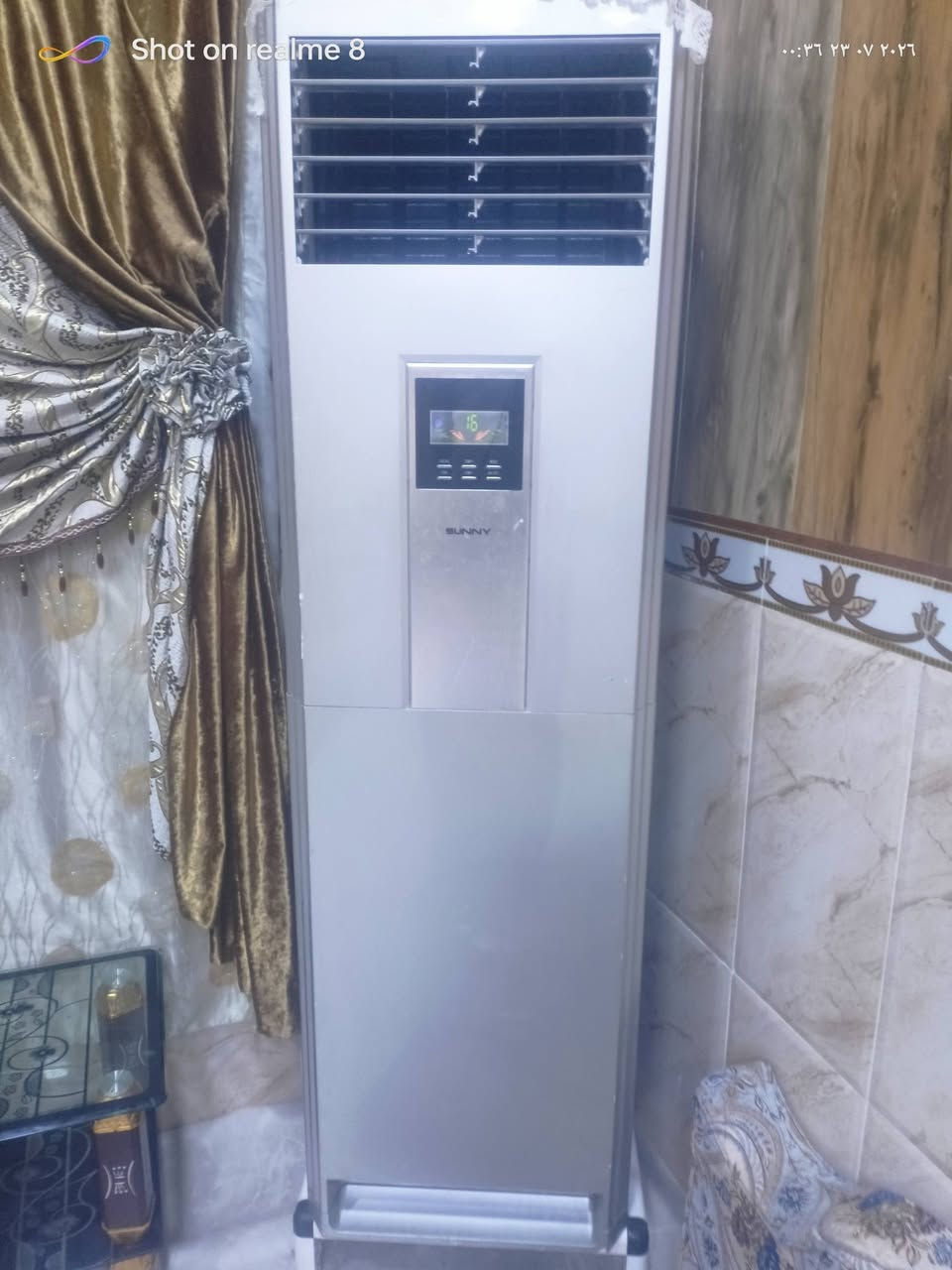 سلام عليكم ورحمة الله وبركات
سبلت عمودي نوع سنيوو  ثلاث طن نظيف جدا شرط الشغل  وبيه ضمان تبريد كلش حلو ماشاء الله غاز 22 R  جاهز مع كامل ملحقاته حاليا جاي يشتغل تجي وتشوفه بعينك تبريد يخبل   العنون بصره الهارثه قرب محطه مشمشه
االسعر 700
***********
