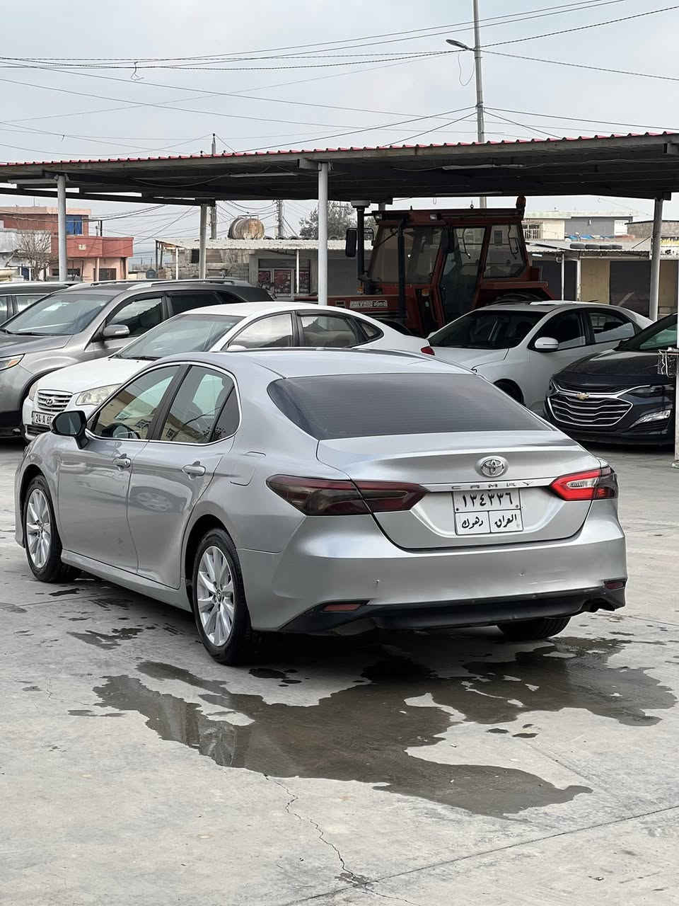 TOYOTA CAMRY2018دوو پارچە سبخ رەقم و سەنەوی کەونە تحویل گێر مەکینە هەموی بە  شەرت سەیارەکە بێ مەسرفە رقم تلەفون ***********
