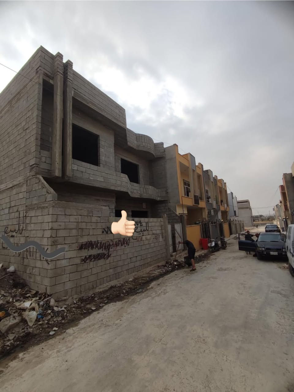 🛑 هيكل لقطة للبيع في حي الملايين الأولى 🛑
مكتب ضفاف النيل يقدم لكم فرصة ممتازة لهيكل سكني بتصميم حديث ومساحة واسعة في موقع استراتيجي.
📍 الموقع: حي الملايين الأولى - بالقرب من مول الهيكل.
📐 المساحة: 150 متر مربع.
⬅️ الواجهة: 10 متر.
🏗️ تفاصيل البناء (طابقين + بيتونة):
• الطابق الأول:
• غرفتين نوم + هول داخلي.
• غرفة استقبال (خطار) + مطبخ.
• مجموعة صحيات متكاملة.
• الطابق الثاني:
• 4 غرف نوم واسعة.
• هول داخلي + مجموعة صحيات.
• بالإضافة إلى بيتونة في الطابق العلوي.
📞 للاستفسار والتواصل مباشرة:
***********
***********
ضفاف النيل للعقارات والمقاولات العامة
خياركم الأنسب لعقارات الموصل
