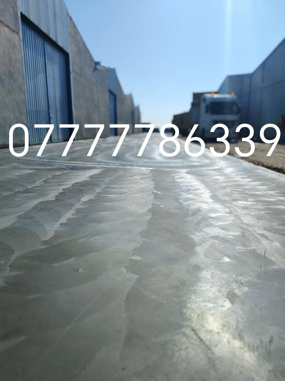 شركة الجوده دقه وجوده بالعمل
صب وصقل الأرضيات في جميع أنحاء العراق وبأسعار تنافسيه للتواصل مراسله الصفحه


**إذا كنت صاحب هذا الإعلان وتريد حذفه لأي سبب، رجاءا أرسل رسالة إلى الدعم الفني**