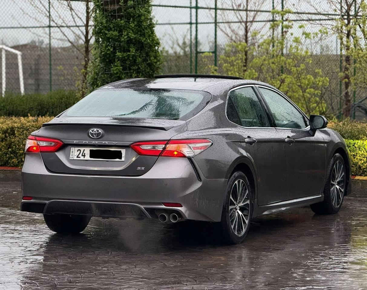 تۆیۆتا کامری 2018 مواسەفات SE plus 
صلايد
 ، کوشن جلد  
، کامێرا ،
كوشن كاره باي 
سەیارەیەکی بە مەسرەف بێ کێشەیە 
رقمشاصي:-
4T1B11HK5JU560118

سعر لە کۆمێنت داوابکە ڕاستەخۆ بۆت دیت 📩 

يه ك پارجه ى حاديسه يه  بى ناوگرتن بى ايرباك 
ايرباك هه مووى بيلادى و به شه رت 
٣ پارچه شى كليرى امريكايه
شۆێن : رانيە

ژمارەی خاوەنی
 ***********
***********
