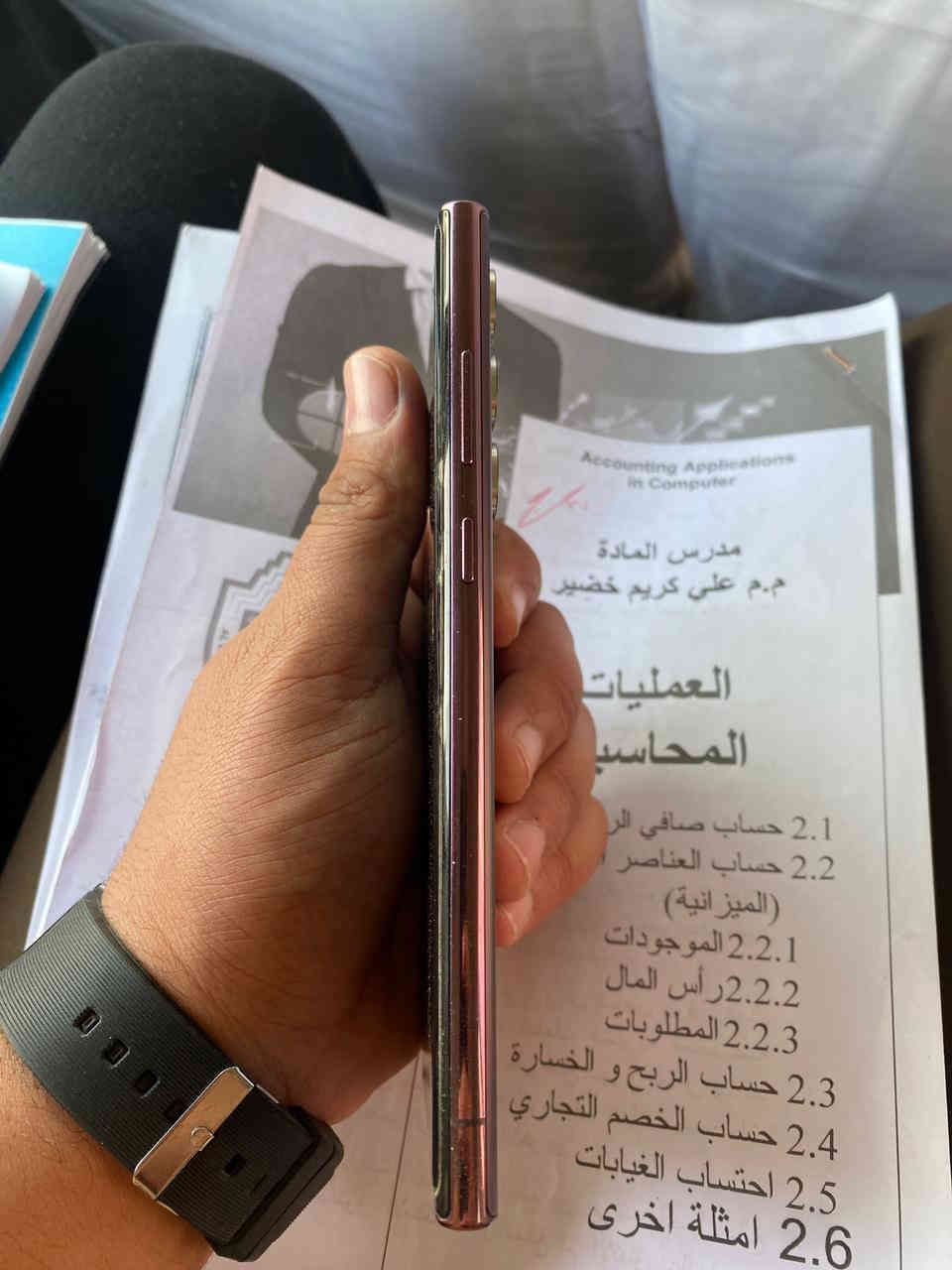 للبيع جهاز كلكسي S22الترا نضيف كلش شرق اوسط الجهاز مكفول من كلشي ذاكره 256 شرط الفحص سعره 585 وبي مجال بسيط جدا 
العنوان حلة بكرلي 
استفسار ***********
