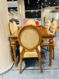 ميز طعام • ٦ كرسي • توصيل