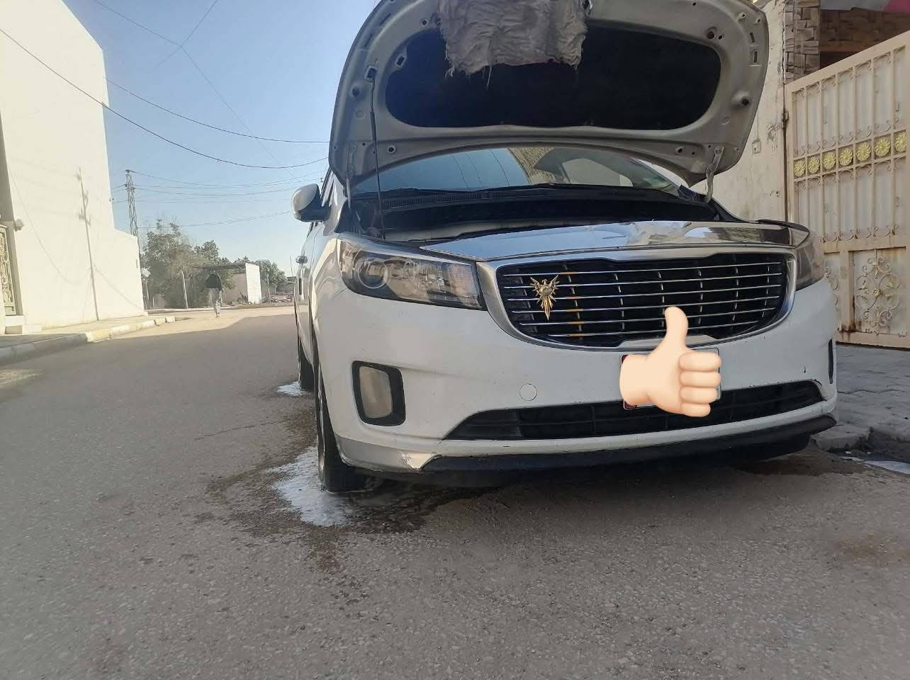 السلام عليكم كيا سيدونا للبيع موديل 2018تكسي رقم بغداد وارد امريكي نص فول امرايات شفط كامره دواره شاشه كبيره كشن السايق كهربائي تدفئه كشنات لد نهاري مكان السياره السماوه السياره جهازه من كلشي حداديه مكينه خير من الله السعر 210وبيه مجال الرقم ***********
