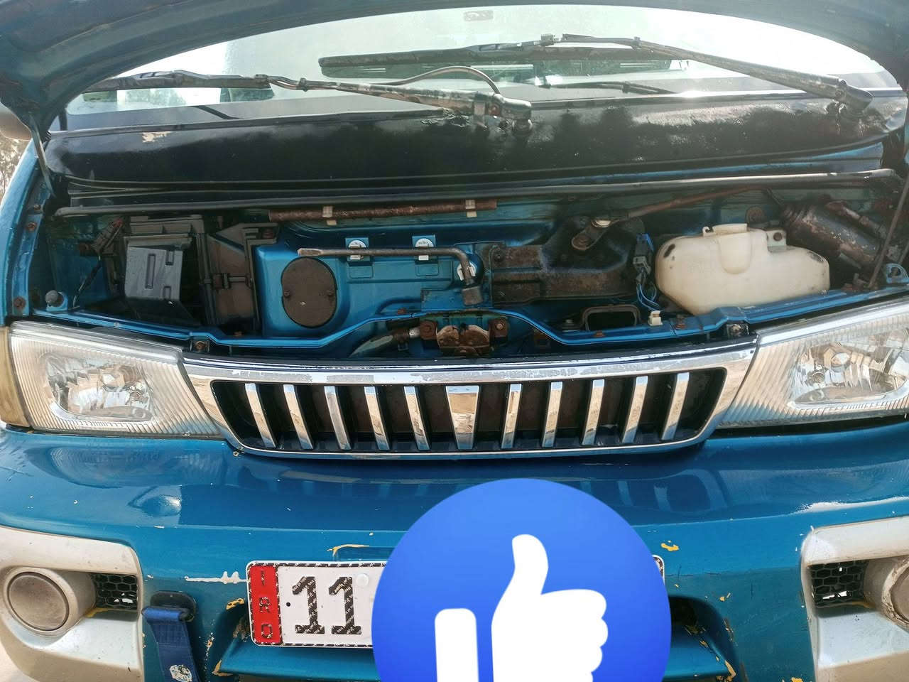 سلام عليكم سياره بريجو للبيع موديل 99مصفره هيئه وغرامات رقم انكليزي مكان سياره بابل  جبله سعره 50 وبيه مجال  اتصال***********
