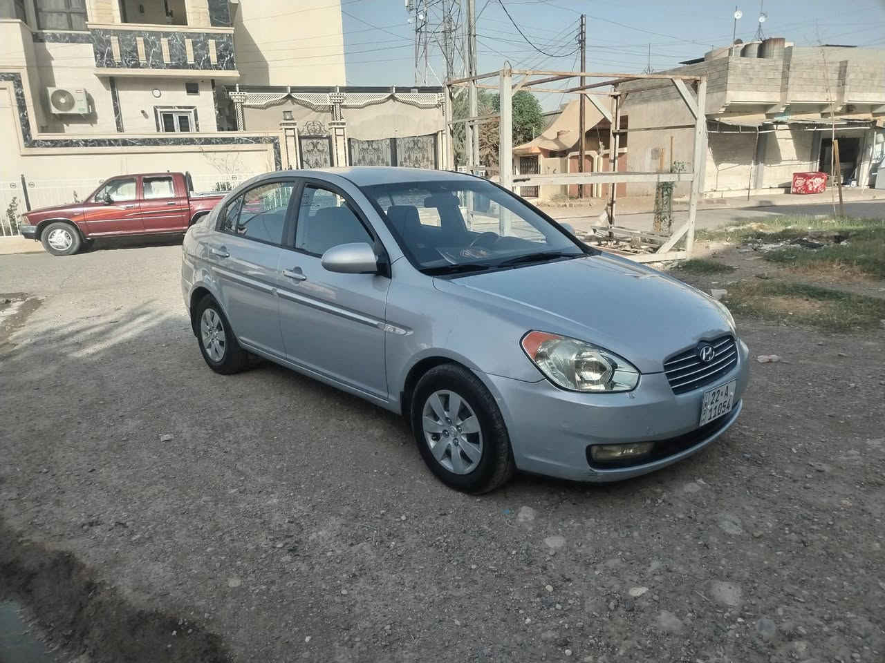 السلام عليكم اكسنت 2008 كلين اني صاحبها السعر ٩٧ السياره حيل نضيفه  ***********
