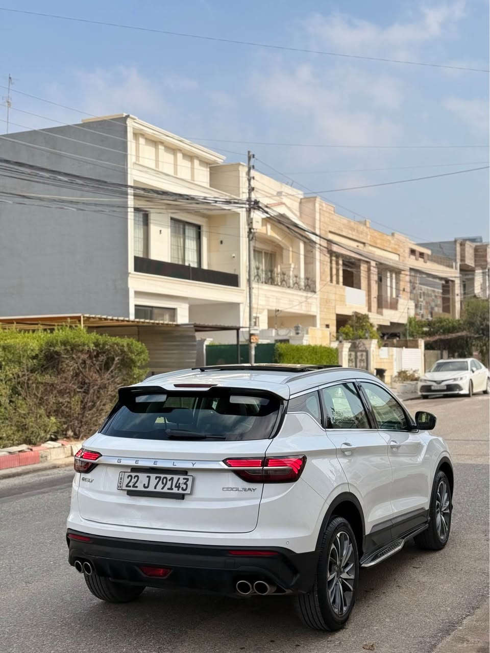 جیلی کولرای..مۆدیل ٢٠٢٣
بێ لیدان دەعامی بۆ دەعامی بە شەرت
نمونەی نیە لە جوانی
مواسفات  سلايد بةسمةي  
تۆتۆ پارك
کوشین تبرید
 تةنها 34 هةزاري رويشتي 
پانۆرامە
ئاوێنە شەفت
٣ مۆدی لێخورین..سپۆرت..نۆرمال…ECO
گێچ ئەلکترۆنی و زۆر مواسەفاتی تر
هةوليرة سعري 127$ رةقم تةلةفون *********** أربيل, العراق
