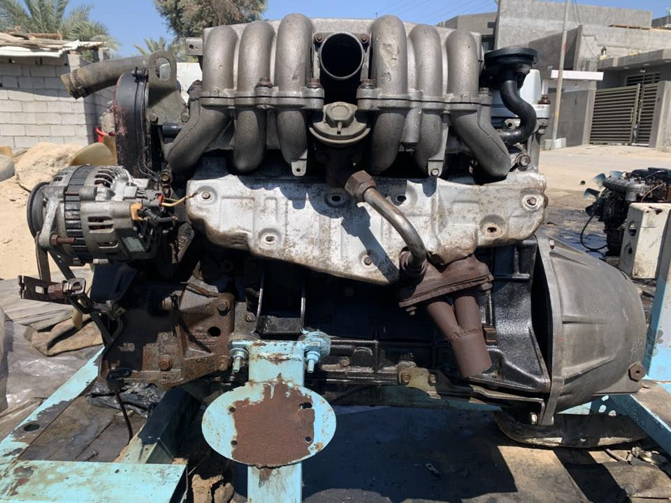 محرك وشاصي نيسان ٦ سلندر    نقص بس توليد جاهز لا صرف ولا بخار مكان محموديه سعر ٧ ورقات وبي مجال الهاتف ***********----***********
