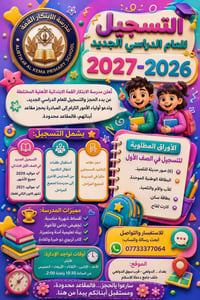 عام دراسي جديد… ببداية مختلفة كليًا!  🎀تعلن ادارة مدرسة الابتكار القمة...