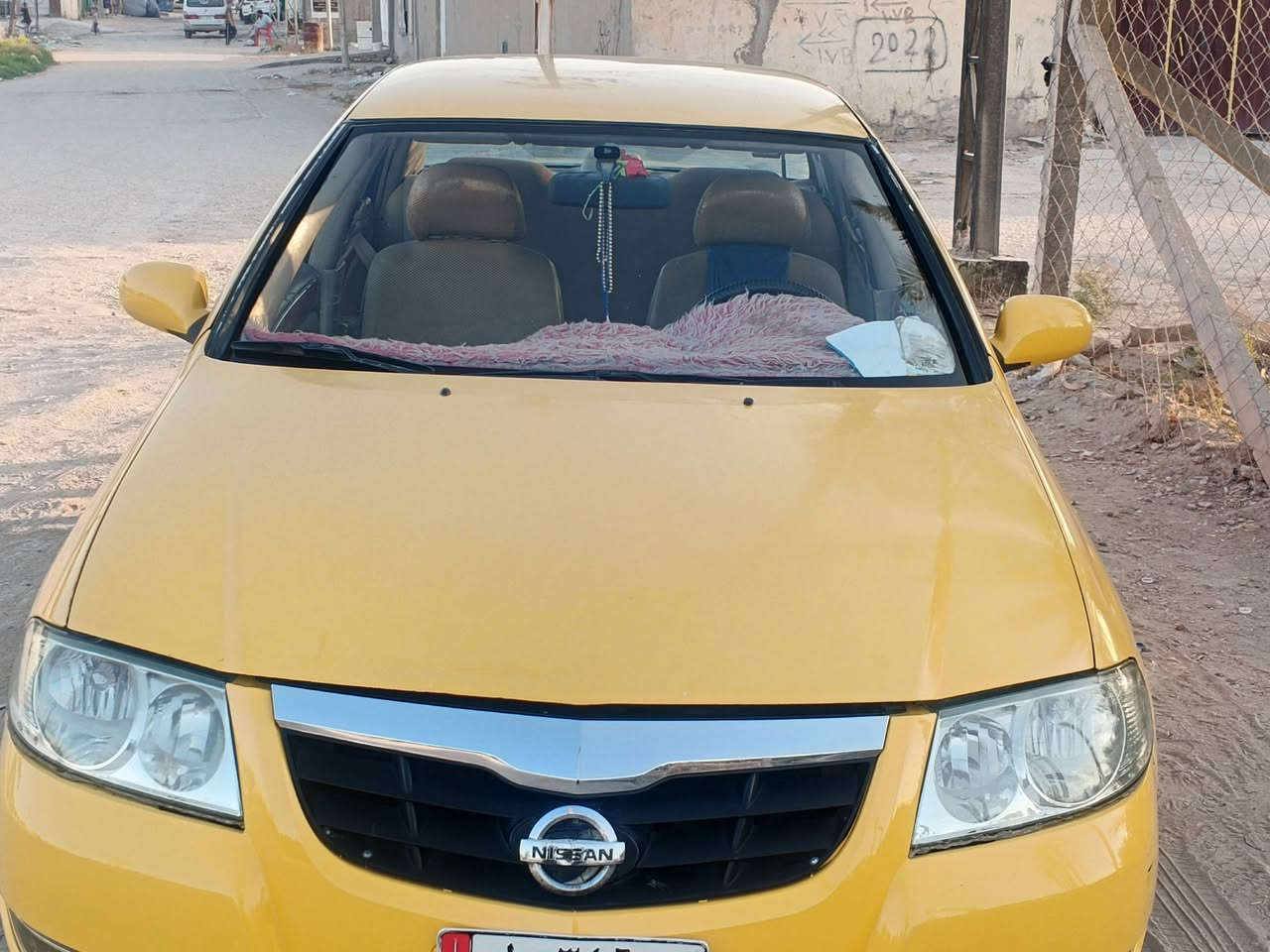 ألو سلام عليكم سياره للبيع نيسان صني ياباني بدي كوري مديل 2007 رقم نجف رقم صاحب السياره ***********
