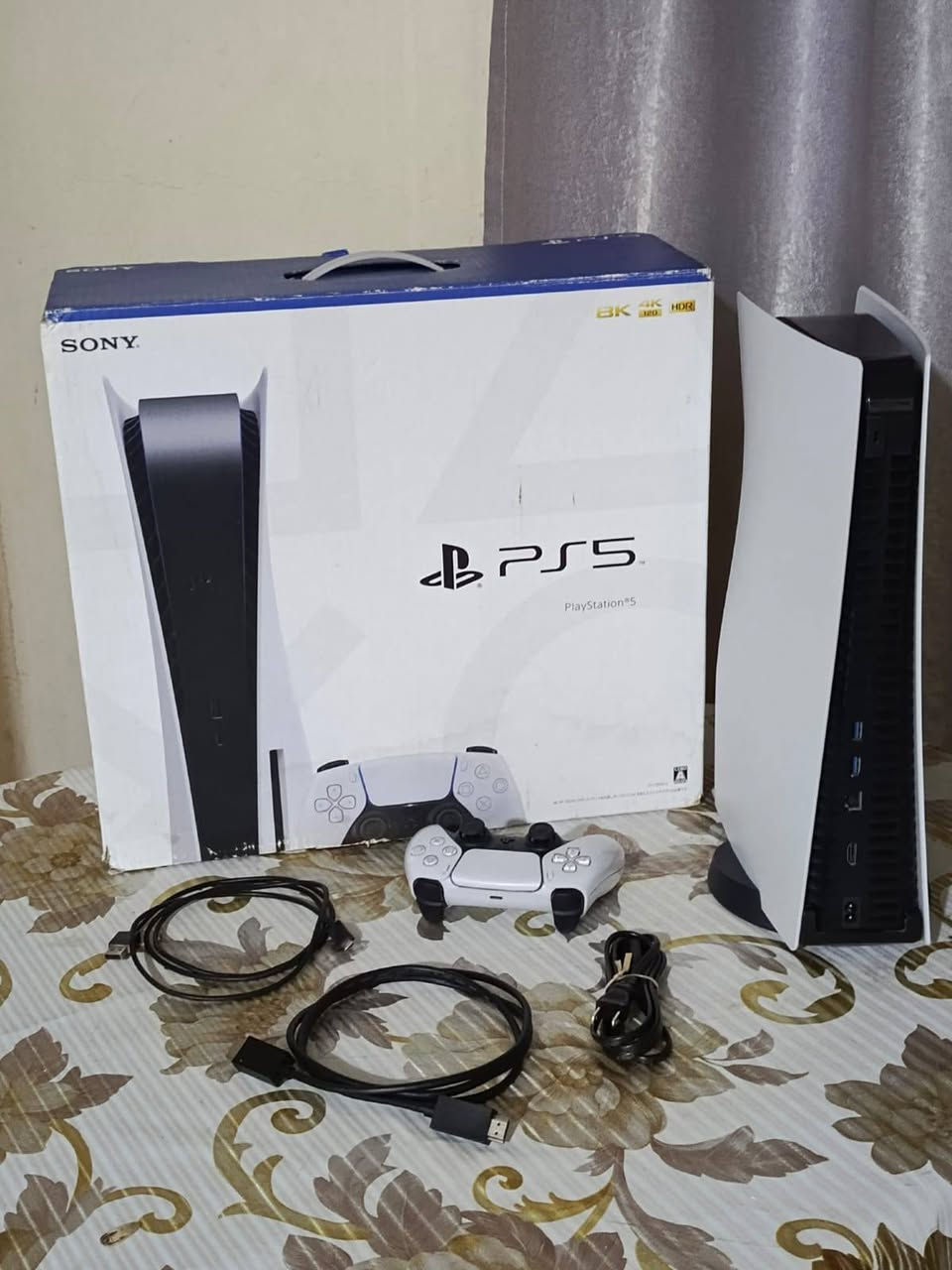 السلام عليكم
PS5 فات آسيوي استخدام شخصي للبيع مثل ما موضح ملحقات كاملة الاصلية و الجهاز شرط لا مفتوح لا مصلح +قرص GTA5 نسخة الفايف السعر 600 قفل قفل ما يعجبك السعر اعبر المنشور مكاني ديالى بعقوبة ***********
