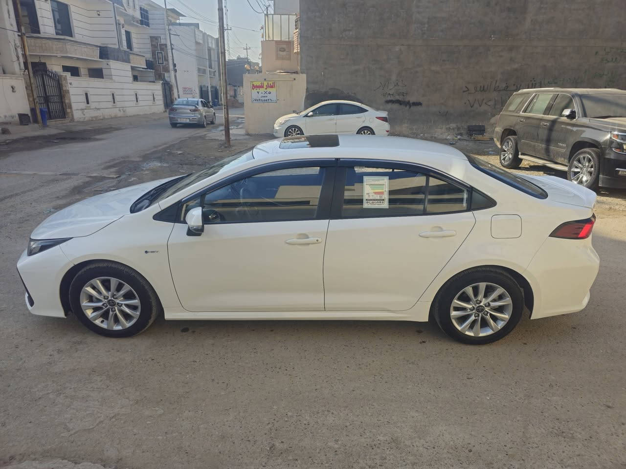 كورلا شكل الخليجي صيني هايبرد ٢٠٢٥ السياره جديده مكفوله كفاله عامه من الشخط والضربه بعدها زيرو ماشيه ٢٥٢٤ كيلو رقمها بغداد تحويل مباشر مكان السياره بغداد الدورة السعر ١٦٠ 
للاستفسار 
***********
