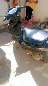 اسلام عليكم دراجه للبيع باتريه كاعد ودبلات شويه عوش   بل نجف رضيويه ال...