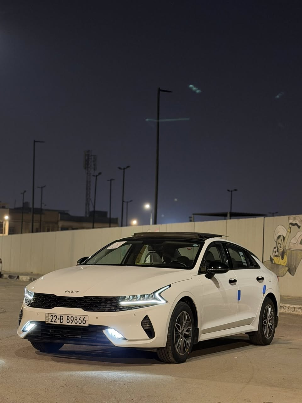 كيا أوبتما K5 كي فايف
موديل 2023 الموديل والشكل المرغوب 
خليجي 
محرك 2000 دوووش المرغوب 
رقم أربيل
ماشيه 25 الف 
جديده حيل جديده 

فووول مواصفات اعلى فئه 
فتحة سقف بانوراما
داخل بيجي جلد 
تحكمات ستيرن 
تحديد مسار 
كروز سرعة 
انظمه قياده 5 
كشنات تدفئه تبريد 
كشنات كهرباء 
لد خلفي متصل 
تبريد قطعتين خلفي 
سايد بريك بصمة  
مواصفات فووول الباقي معروف 

📍 البصرة - المعقل … 

رايدها 225 وبيها مجال 
***********
***********
