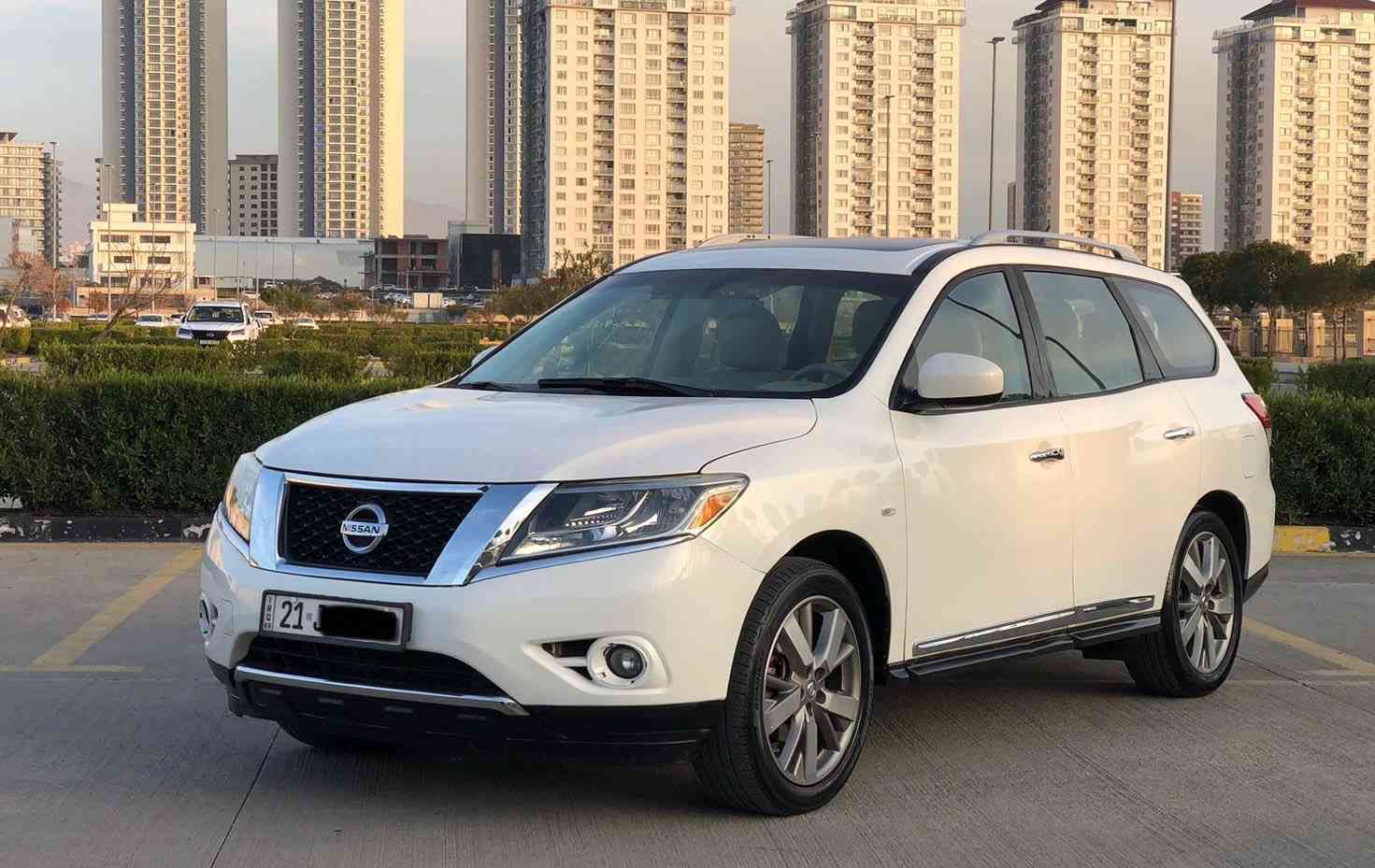 ‎  نيسان باسفندر 2014 خليجى
‎ ٦ سلندر  
‎ماشيه 220000 كيلومتر
‎مواصفات 
‎بصمه شغال بانوراما كاميرا امامى و خلفى حساس خلفى ستىرن كهرباى صندوق شفط 
‎تبريد مركزى ٣ مقعد كشن جلد داخل بيجى
‎ شاشه كبير
‎جاهز من كلشي تبريدكيرمكينه كهربائيات صدر كله جاهز  
‎رقم سنويه جديد باسمى لحد 2030

گیڕ و مکینە بەشەرت  .. مکینە  ٦  بستۆن
سەیارەكە٢ پةلة بجووك    بۆیاخە بي ناوەکرتن.

‎مواسەفات فول 
بصمة, سلایت  ، سوکان فولیوم  . پانۆراما 
،تحديد سرعة ، ، كامیر، تەبریدمركزي  ، بلاجیکتۆر  ، eco    ، کوشن هیتەر ، کوشن جلد بیچی  ، شاشە  
***********
سعر ١٤٣$
