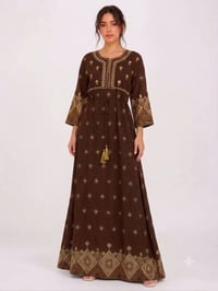 دشداشة كشمير • كم ثلاثة أرباع • XL-4XL