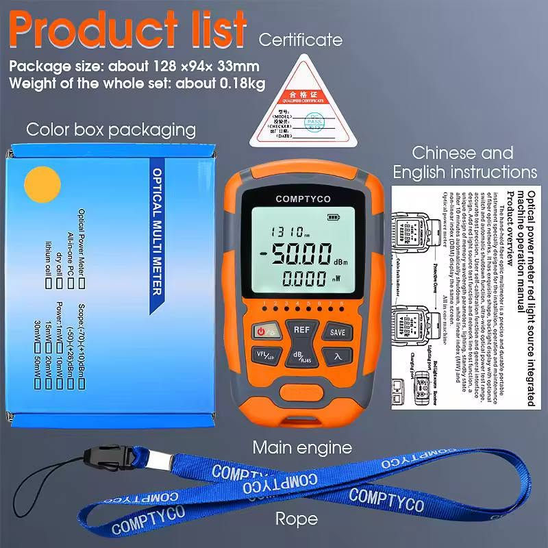 هذا الجهاز هو COMPTYCO Mini Optical Power


**إذا كنت صاحب هذا الإعلان وتريد حذفه لأي سبب، رجاءا أرسل رسالة إلى الدعم الفني**