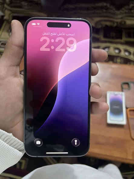 ***********. سلام عليكم شباب جهاز ايفون 14برو ماكس جهاز وتر ابرو  يعني مابدل بي شي الموصفات 1دبل سمكرت 2يجي ويا 5 كفرات هديه  مكاني بغداد الدوره السعر 900 او بي مجال لطيبين
