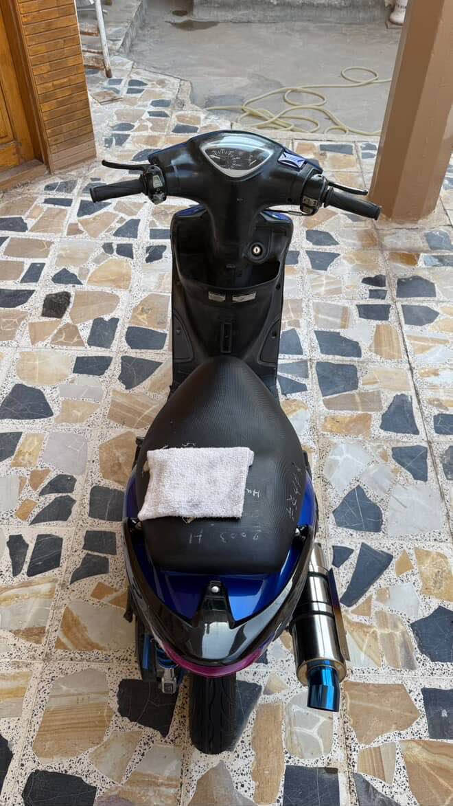 سلام عليكم شباب هاي الماكس للبيع نظافة  وكيل 100/100
مابيها أي عطل وشوفة عينكم بالصور
والدراجة مواصفاته 
نصبة وجمالية 
بلادية المكينة دهن امزويل وتزويد بس خارجي
كفرات لون أزرك 
دبل خلفي أصلي RGS
ويلات مشيف لون أبيض 
صالنصهة حلزوني 
تايرات سياحي حجم 350
مكينته كلش حلوة وناعمة ماتسمع بس صوت الكزوز 
والمعدل فد شيء 
بدون ماتعبك وتعاملني تريد يرتاح بالك تعال وشوفه على حقيقتها
والسعر على حقها
950 💙
مكاني ميسان العمارة اليحب يتواصل يراسلني خاص ويدلل عمارة, ميسان


**إذا كنت صاحب هذا الإعلان وتريد حذفه لأي سبب، رجاءا أرسل رسالة إلى الدعم الفني**