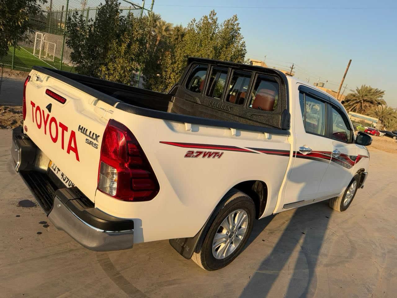 سلام عليكم 
هايلوكس 2025 رقم بغداد باسمي تحويل ثاني يوم
ضمان ساز 10 سنوات 
ماشيه 12 الف كفاله عامه
فول مواصفات 
معروفه الهايلوكس سياره جديده وتخبل مال بيت 
رايده 310 وبيه مجال 
مكاني بغداد دوره
***********
