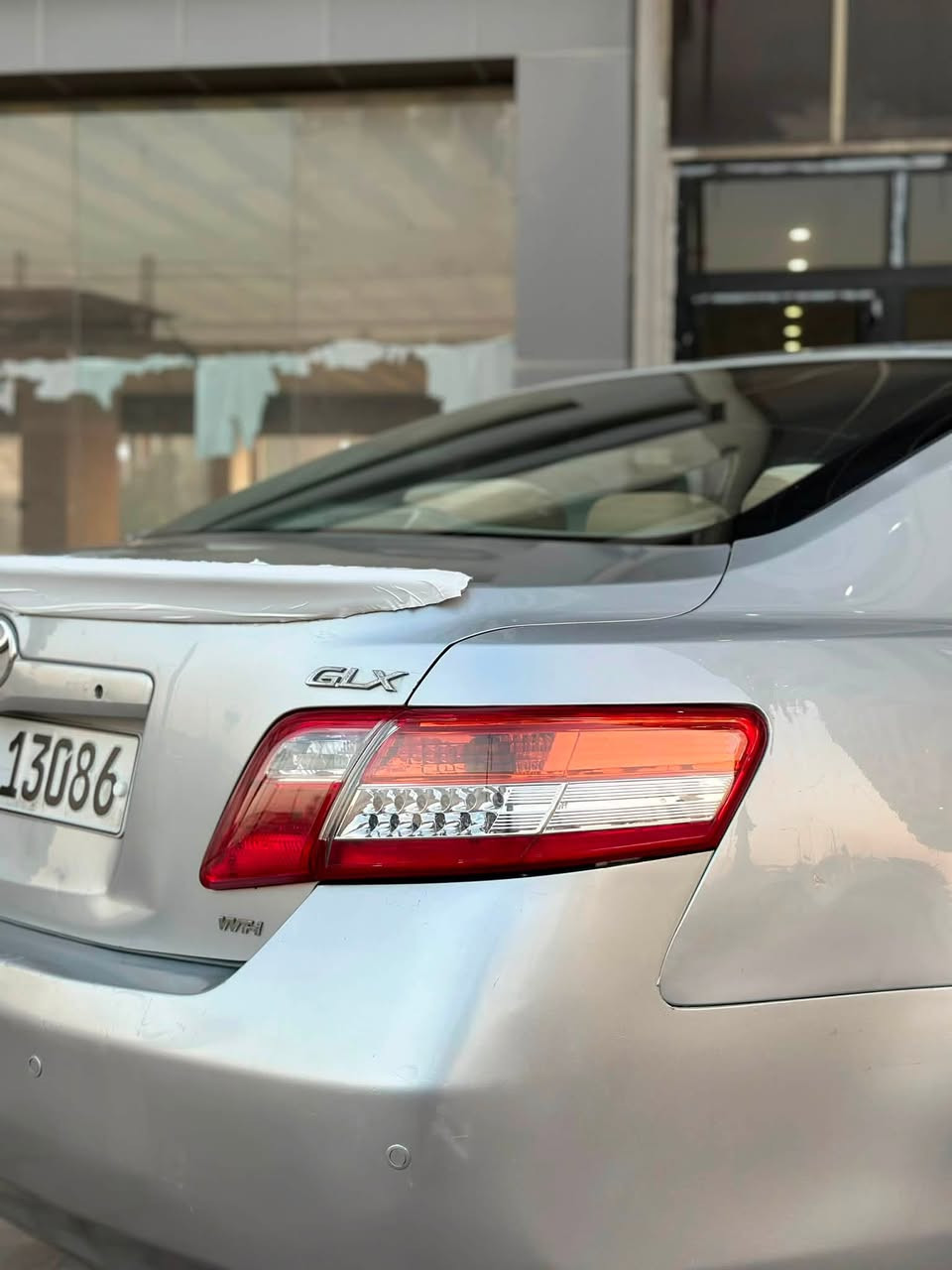كامري GLX موديل 2008 سعره 104$ مواصفات صلطنة سقف برده خلفية سلايت شاشه ايباد حساسات كشن كهرباه غرفة صاج مرايات شفط
سياره كير محرك كفاله عامه لا صوت ولا بخار   
سياره بيه فقط بونيت صبغ بدون دواخل بدون حادث ، رقم سنويه جديدد بسمي بشرط تحويل  عنوان كركوك اسكان *********** اسيا *********** كورك
