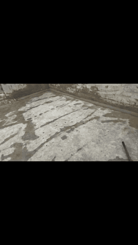 تم غسل السطح والخبنه المرد الماء  وثاني يوم من القاط الاول من الماده ا...